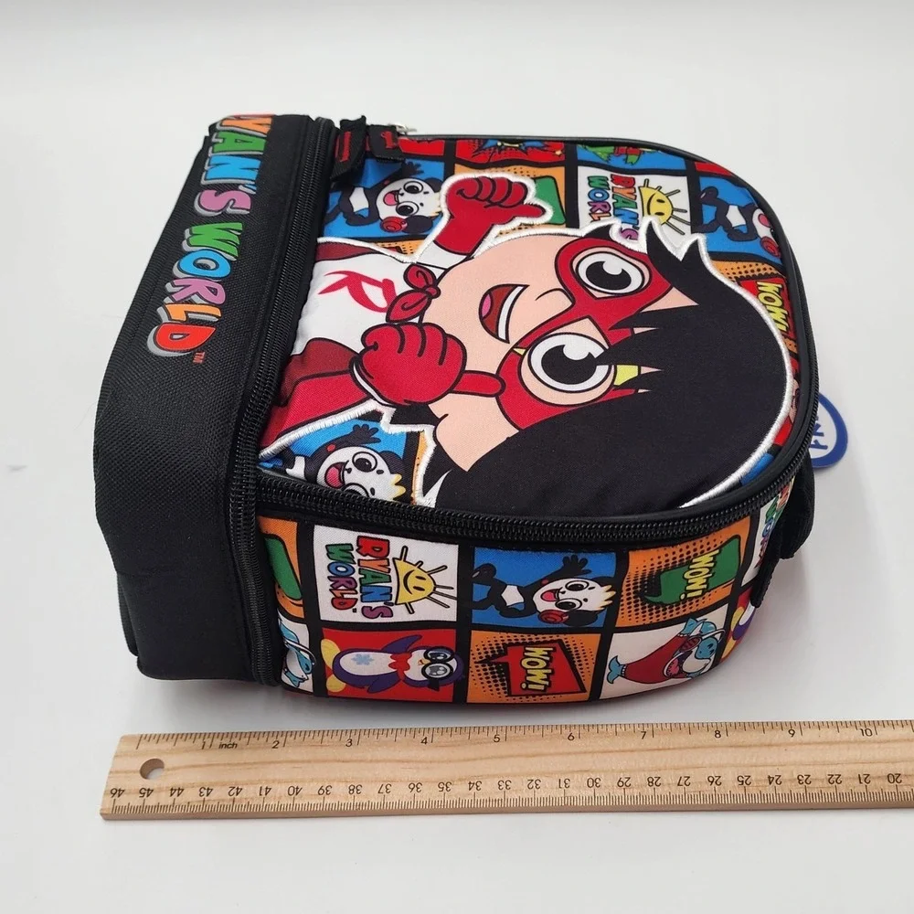 Ryan's World Lunch‎ Tote Big Face lunchbox Insulated Lunch Bag, Brand New!!